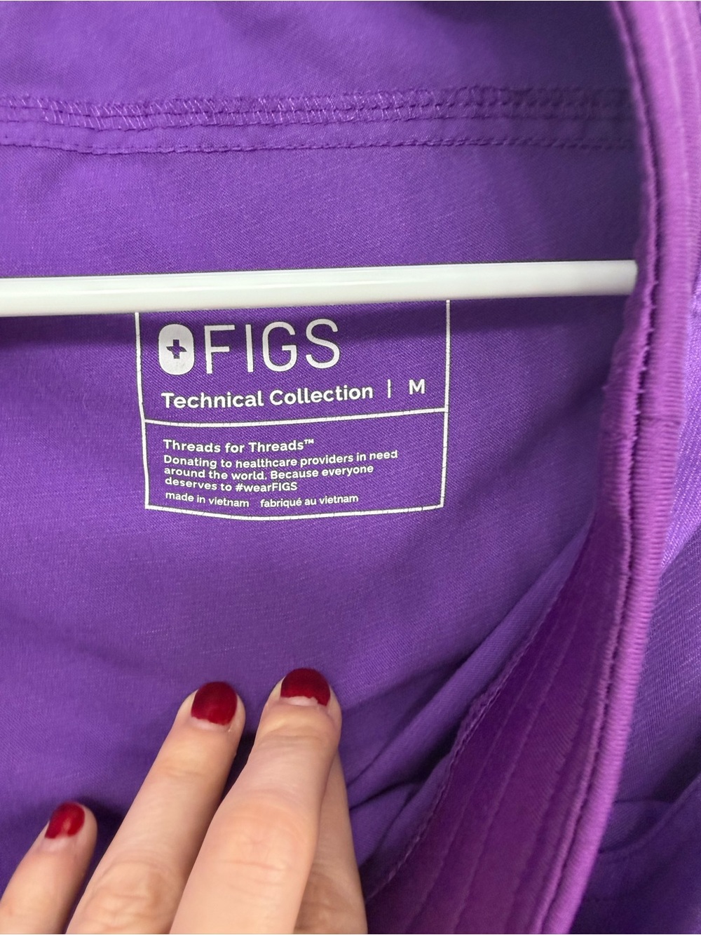 FIGS Purple Kade M